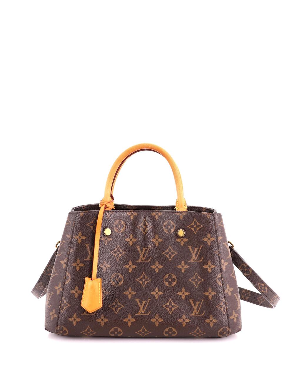 Louis Vuitton Montaigne Handbag Canvas #370226L22B